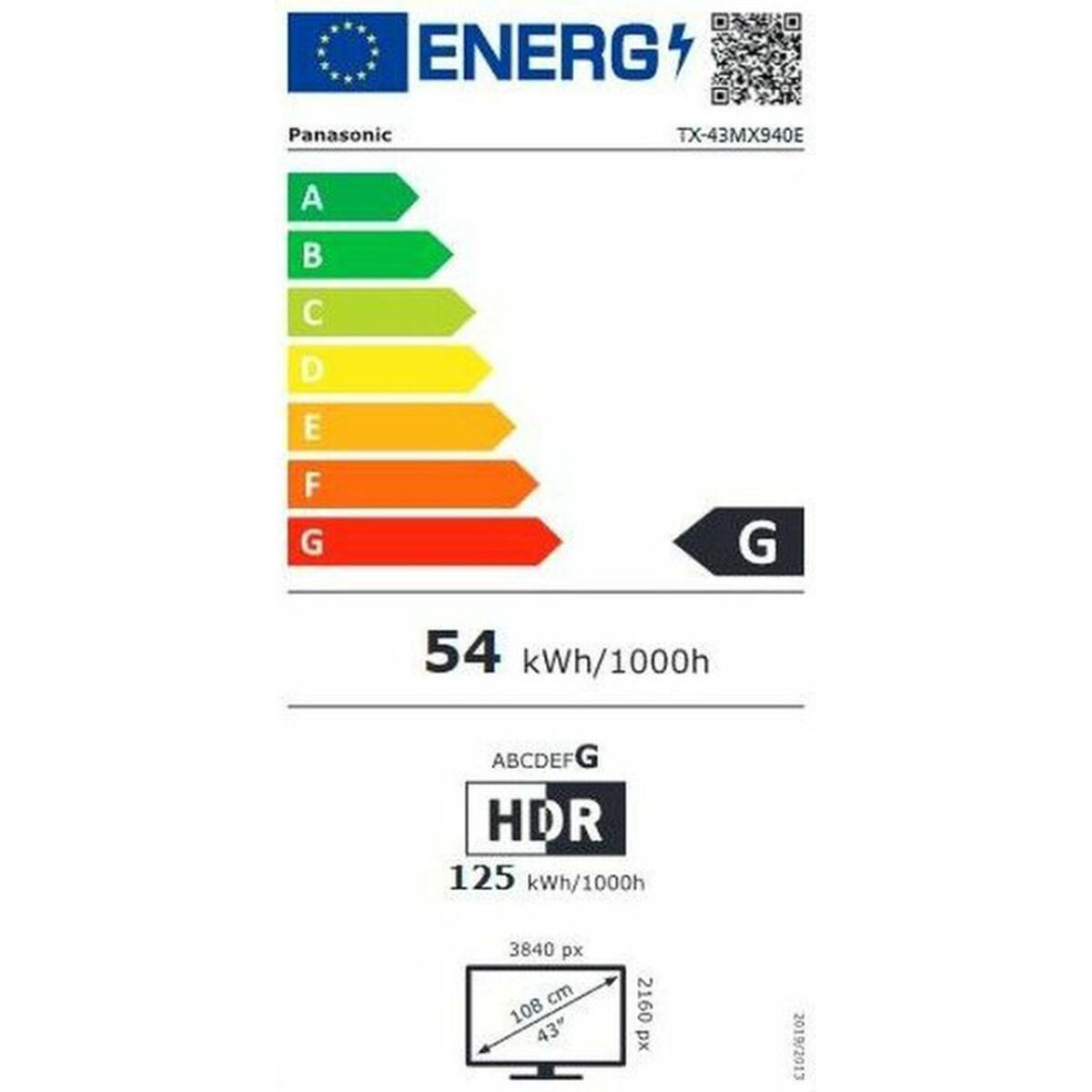 Smart TV Panasonic TX43MX940E 4K Ultra HD 43" LED AMD FreeSync - 2
