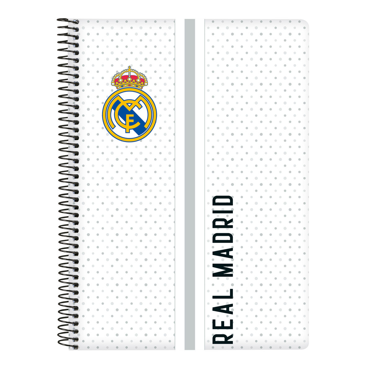 Anteckningsbok Real Madrid C.F. Vit Grå A5 80 Blad
