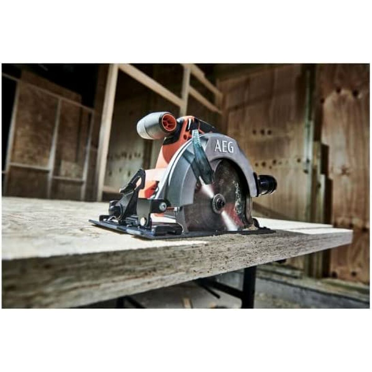 Cirkelsåg AEG Powertools BKS18C2-0 18 V - 5