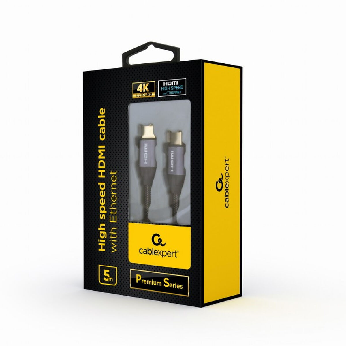 Kabel HDMI GEMBIRD CCBP-HDMI-5M Grå 5 m - 2