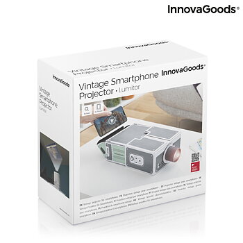 Vintage projektor för smartphones Lumitor InnovaGoods