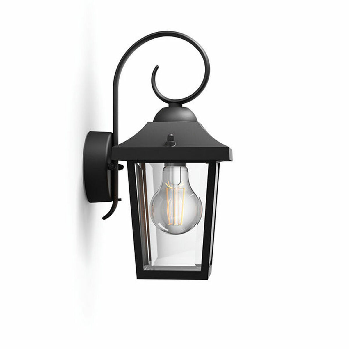 Vägglykta Philips 17236/30/PN Svart Aluminium 60 W E27 Lykta (1 antal) - 8