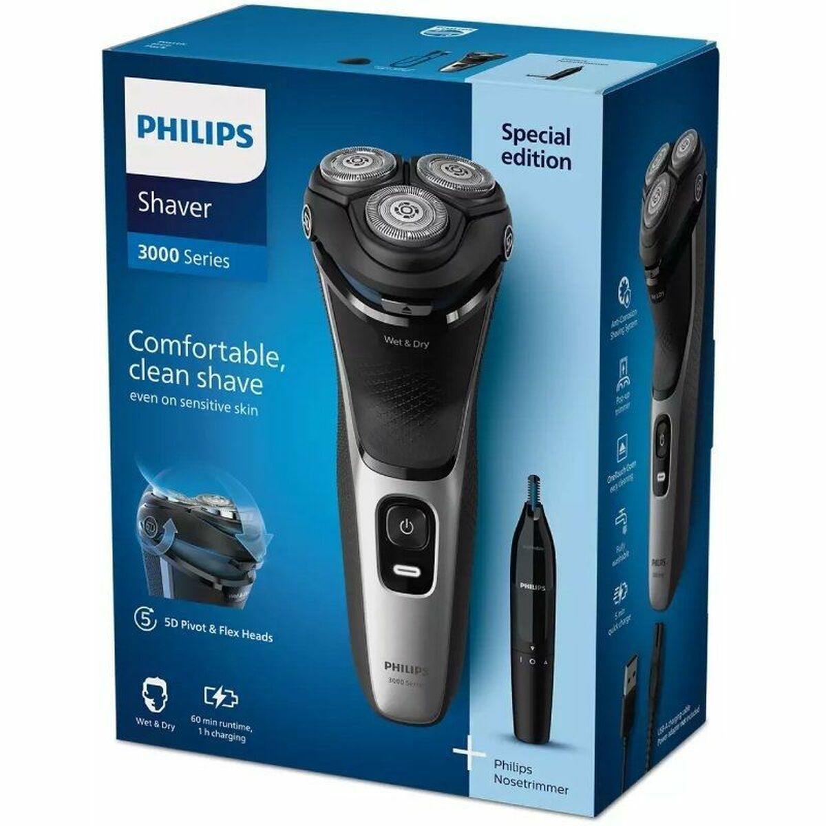Elektrisk rakapparat Philips S3143/02 1 Delar - 5