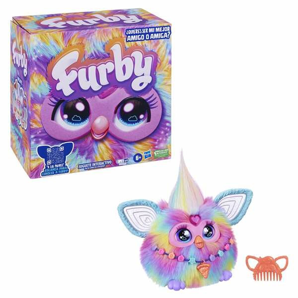Interaktivt Husdjur Hasbro Furby Tie Dye 13 x 23 x 23 cm - 2