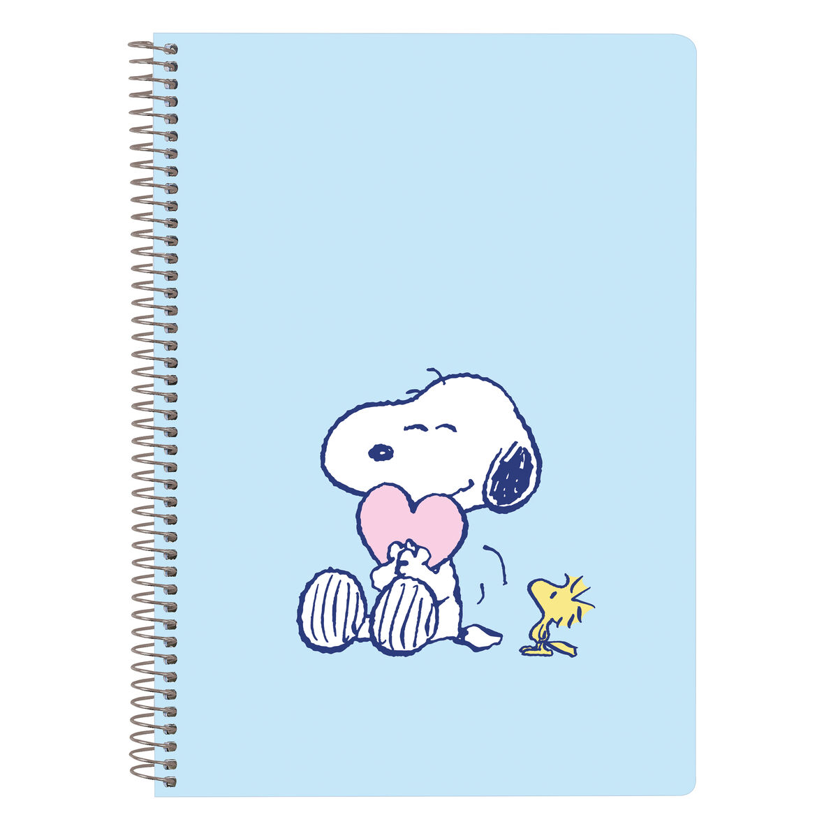 Anteckningsbok Snoopy Love Blå A5 80 Blad