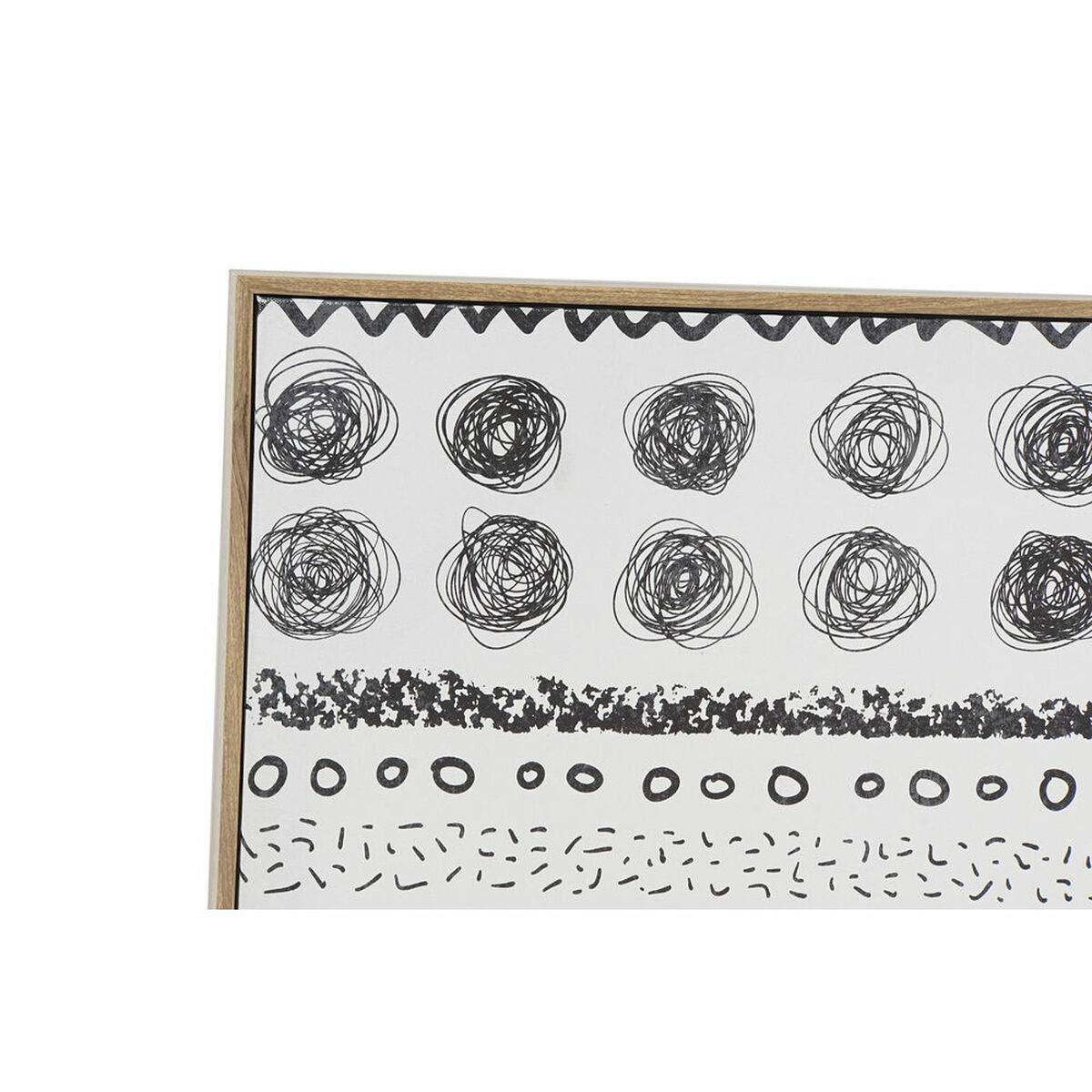 Kanvas DKD Home Decor Kanvas Trä MDF 50 x 3 x 70 cm - 2