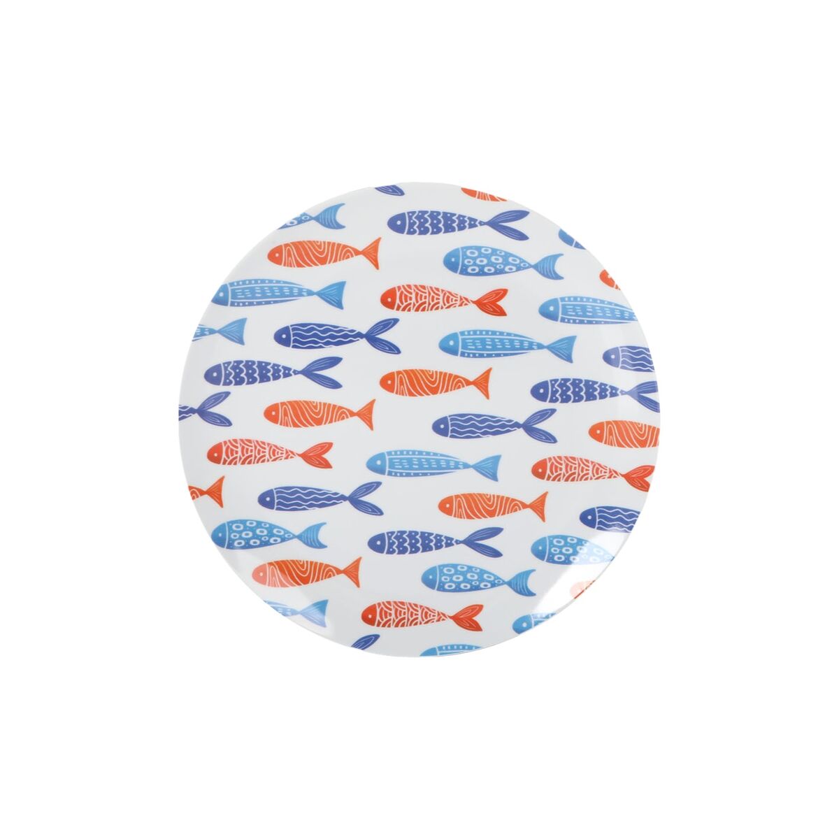 Platt skål La Mediterránea Fiskar 25,5 cm (24 antal) - 2