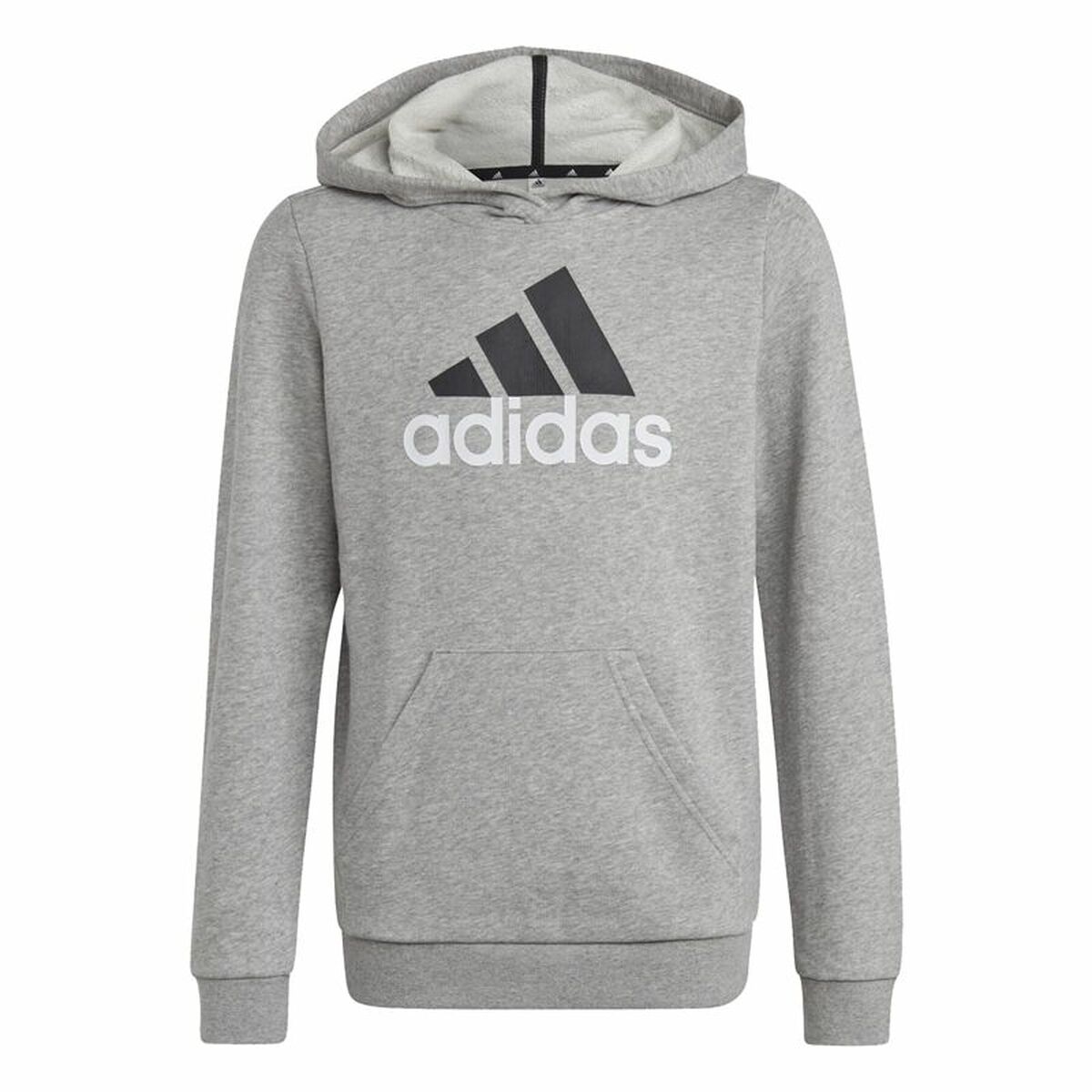 Tröja med huva Barn Adidas Essentials Grå