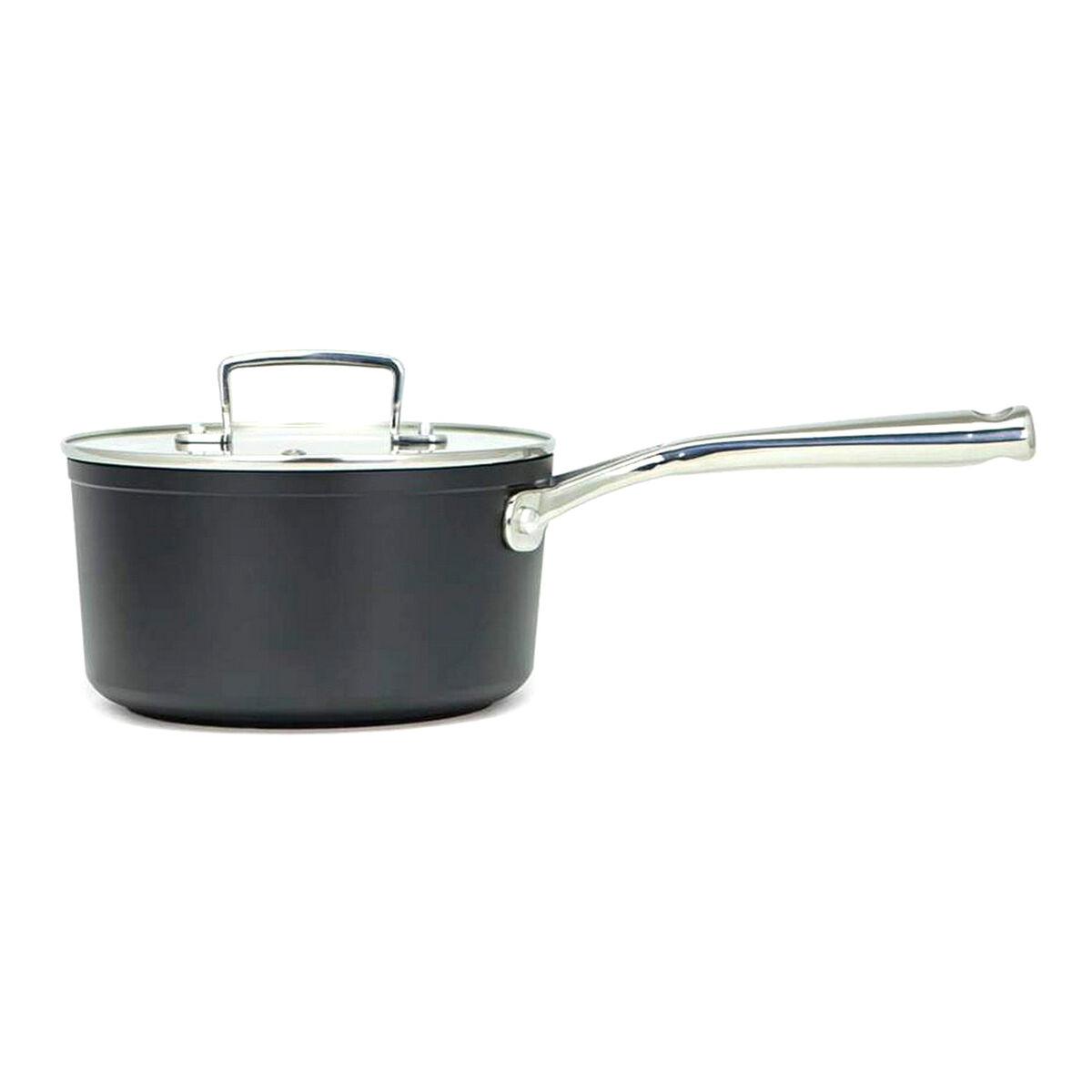 Kastrull med lock Amercook Svart Terrakota n Rostfritt stål Aluminium Ugn (Ø 18 cm) - 17