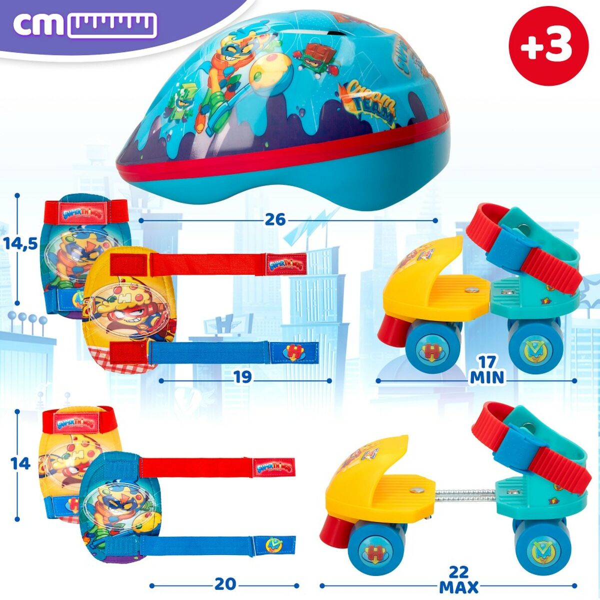 Sparkcykel SuperThings 4 antal - 2