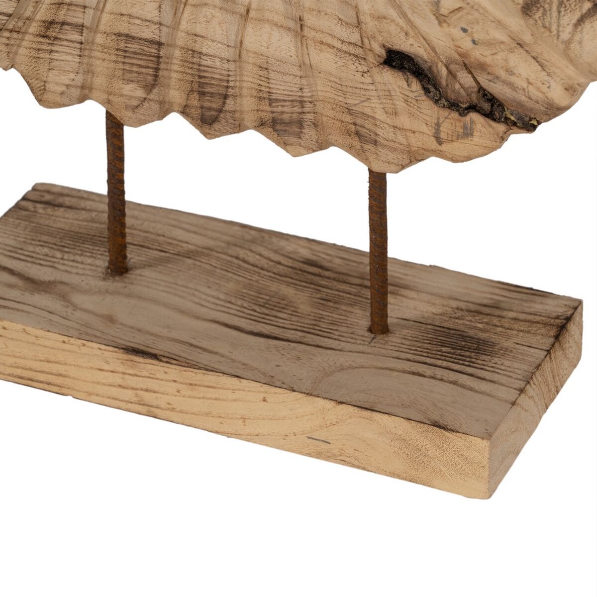Prydnadsfigur Naturell Horn 50 x 12 x 42 cm - 2