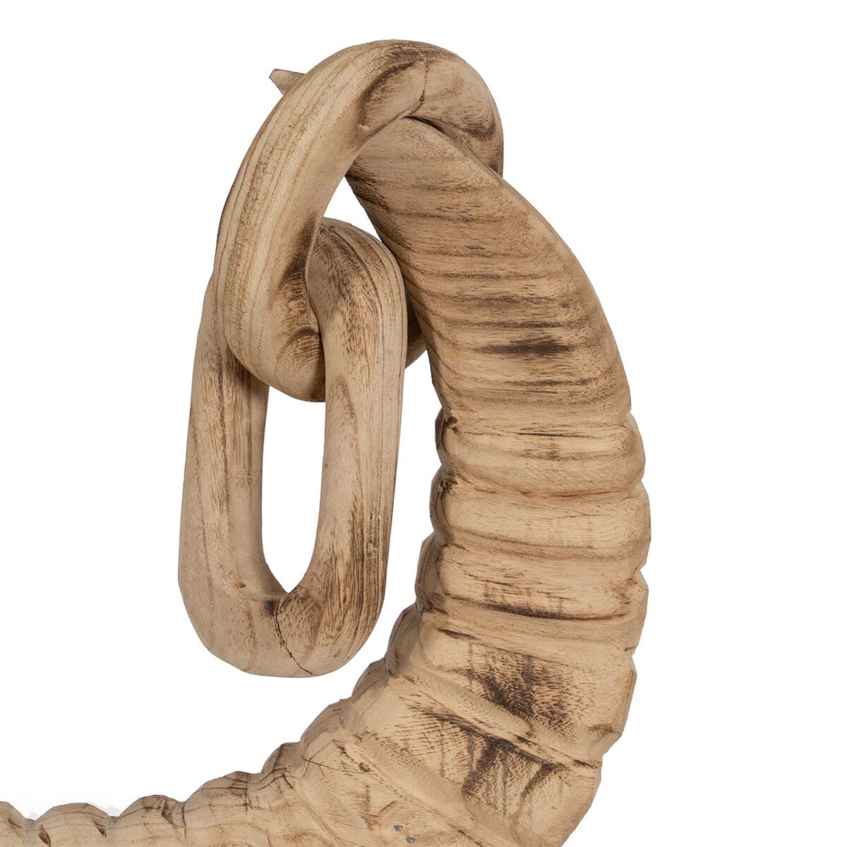Prydnadsfigur Naturell Horn 50 x 12 x 42 cm - 4