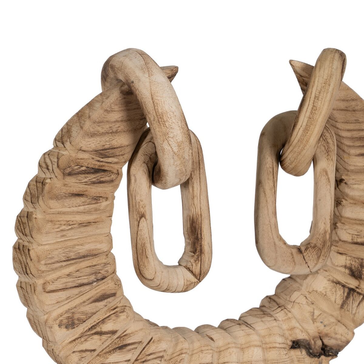 Prydnadsfigur Naturell Horn 50 x 12 x 42 cm - 6