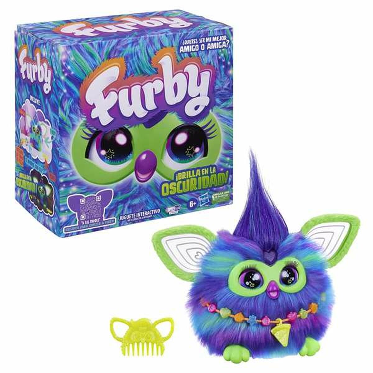 Interaktivt Husdjur Hasbro Furby Aurora Furbealis 13 x 23 x 23 cm - 6