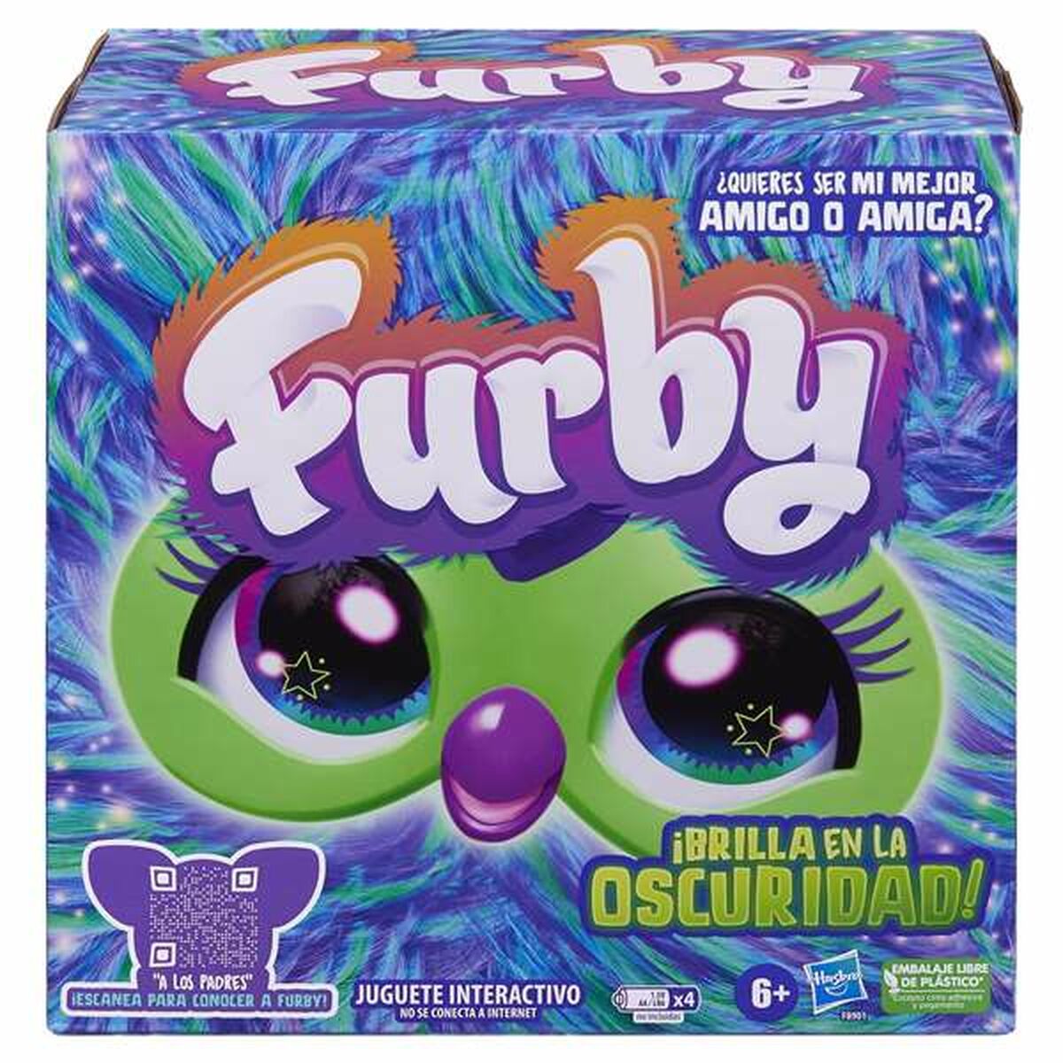 Interaktivt Husdjur Hasbro Furby Aurora Furbealis 13 x 23 x 23 cm - 2