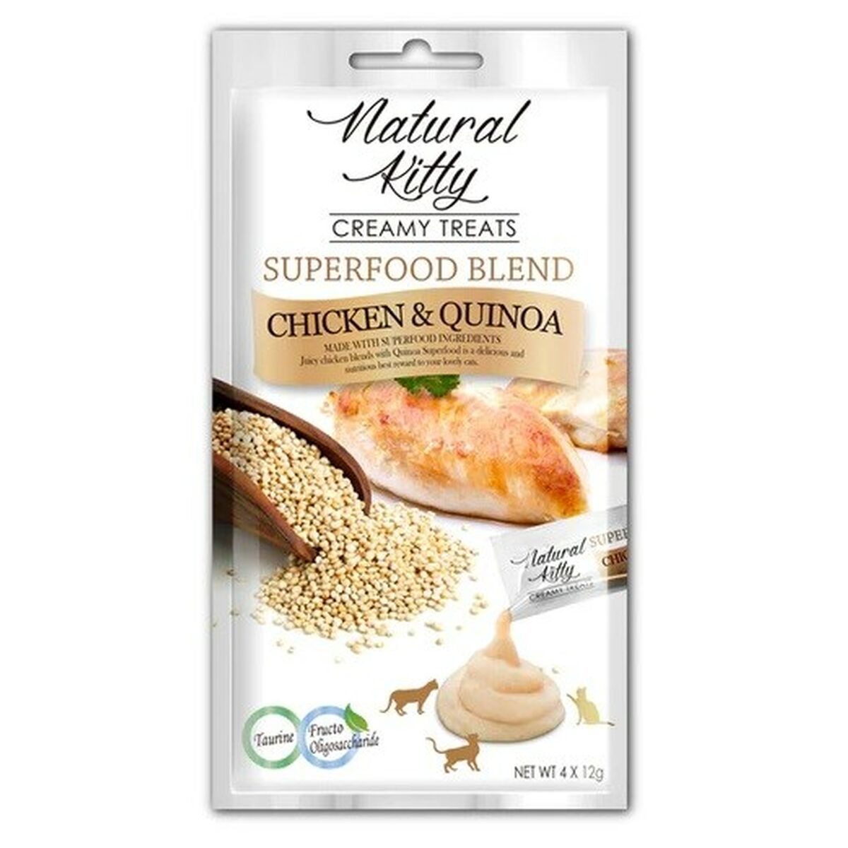 Snack for Cats Natural Kitty Superfood Blend Kyckling