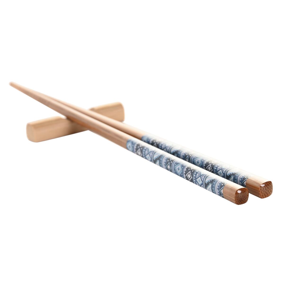 Sushiset DKD Home Decor Multicolour Bambu Stengods Mandala Orientalisk 34 x 34 x 6,5 cm (12 Delar) - 3