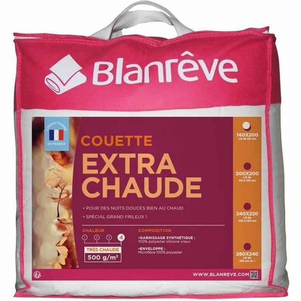 Täcke Blanreve 500 g/m² Vit 140 x 200 cm - 2