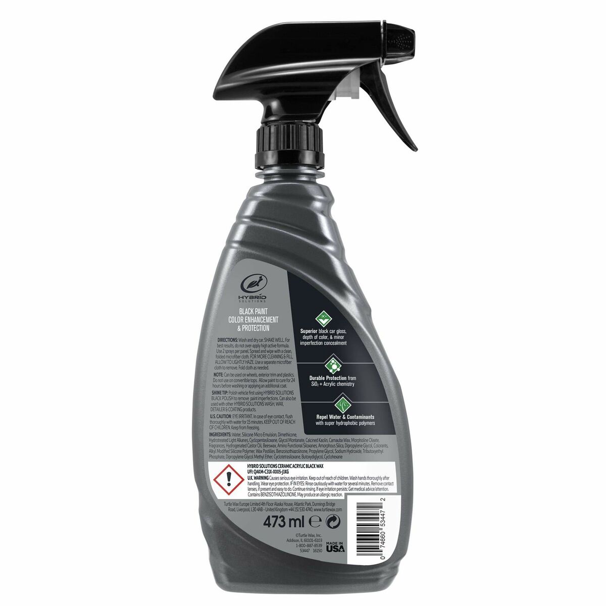 Bilvax Turtle Wax TW53680 500 ml Svart färg - 7