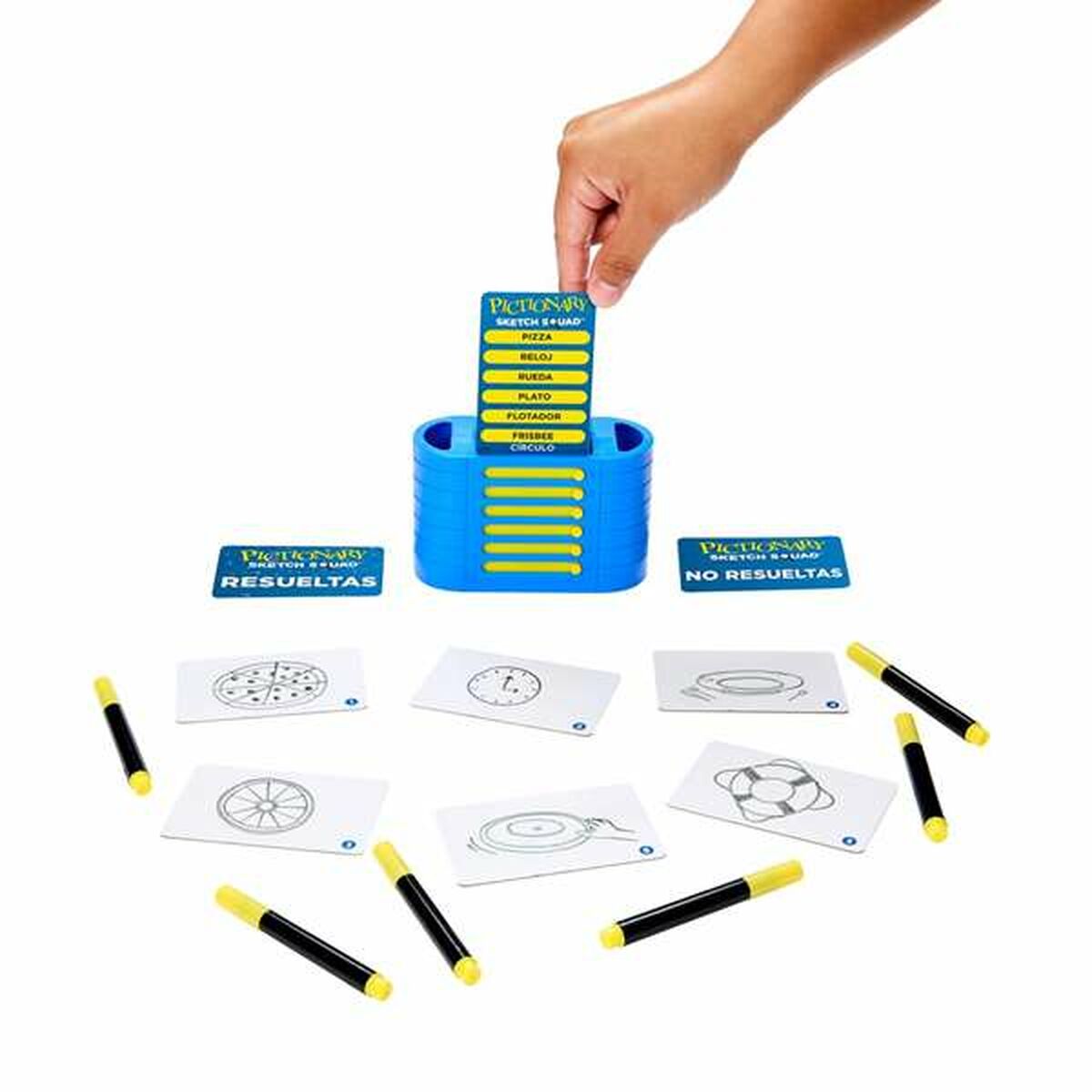 Sällskapsspel Mattel Pictionary Sketch Squad EN - 2