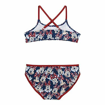 Bikinitrosa För Flickor Minnie Mouse Röd