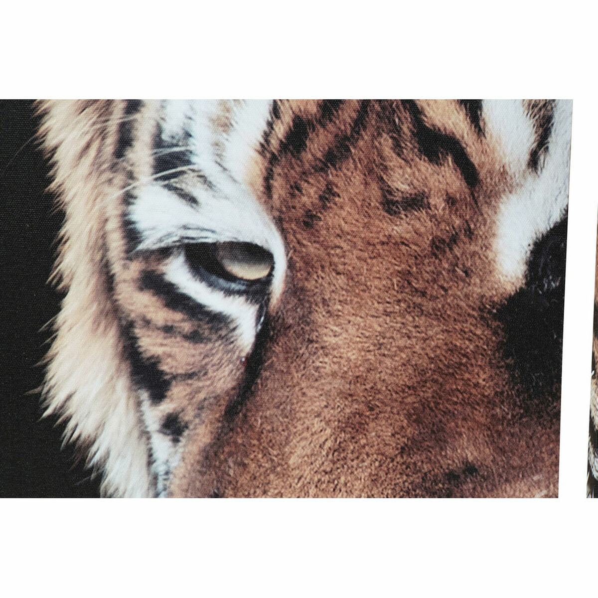 Kanvas DKD Home Decor Furu Kanvas 150 x 2 x 80 cm Tiger - 3
