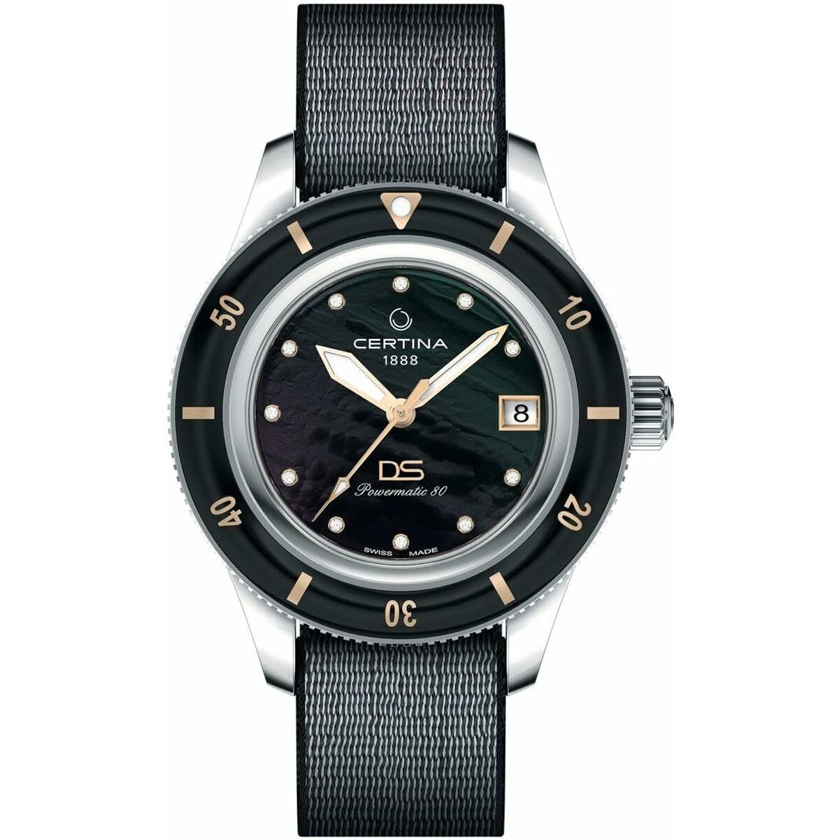 Damklocka Certina C0362071812600 (Ø 39 mm) - 2