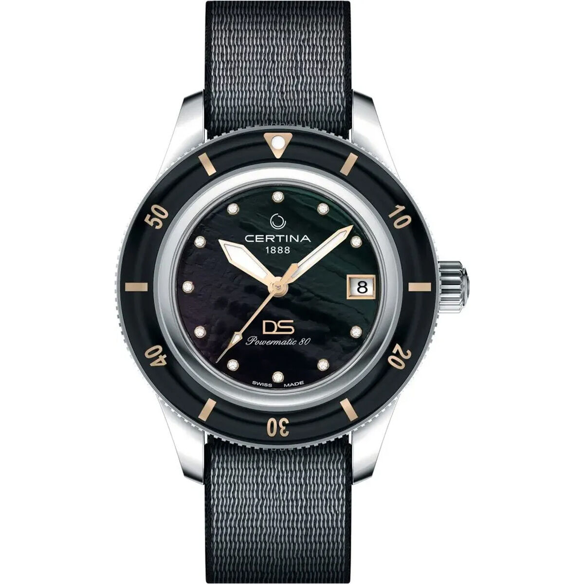 Damklocka Certina C0362071812600 (Ø 39 mm)