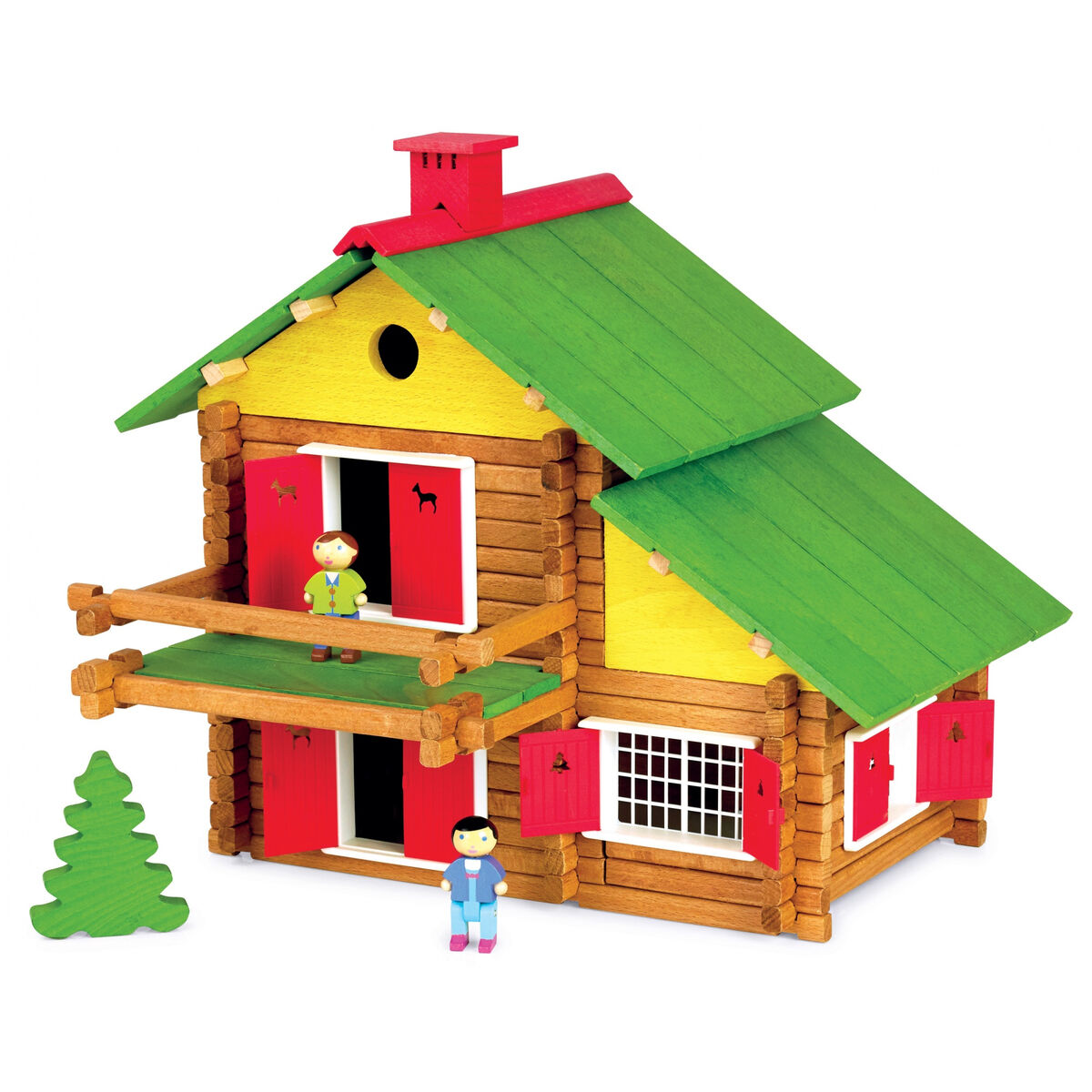 Playset Jeujura My Wooden Chalet - 5