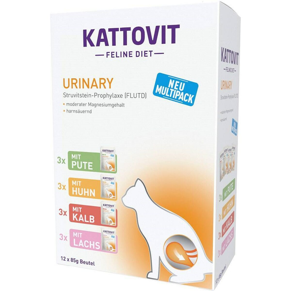 Våt mat Kattovit Diet Urinary 12 x 85 g - 2