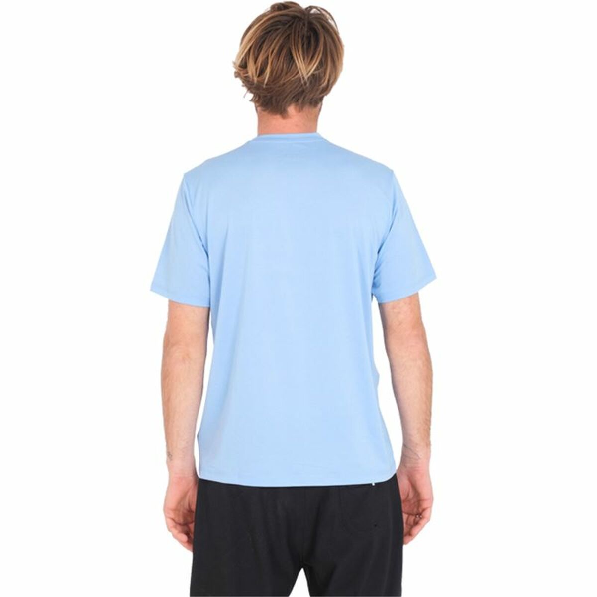 T-shirt med kortärm Herr Hurley Halfer Gradient UPF Blå - 8