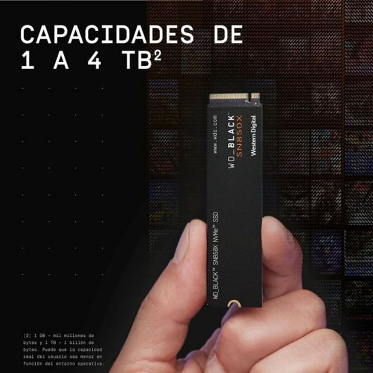 Hårddisk Western Digital 8 TB - 4