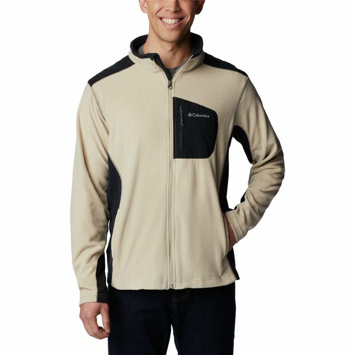 Träningsjacka Herr Columbia Klamath Range™ Beige - 2