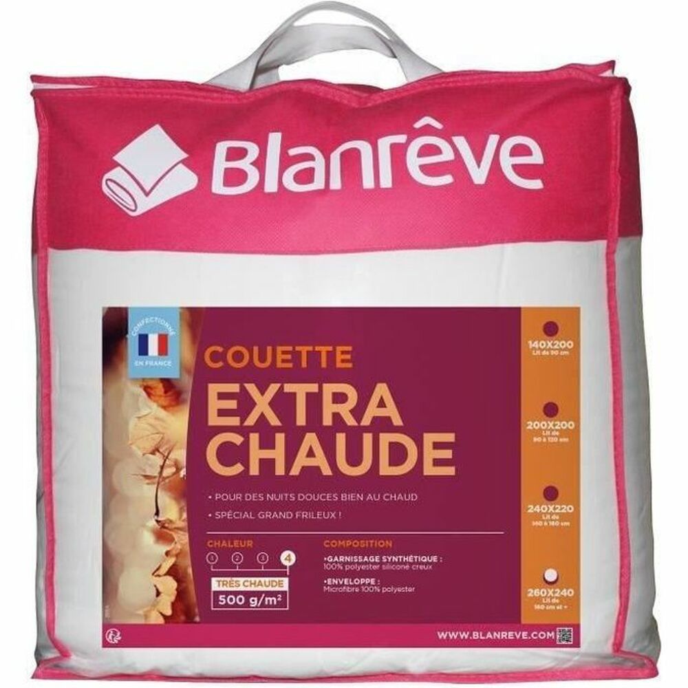 Täcke Blanreve Vit 500 g/m² 240 x 260 cm - 2