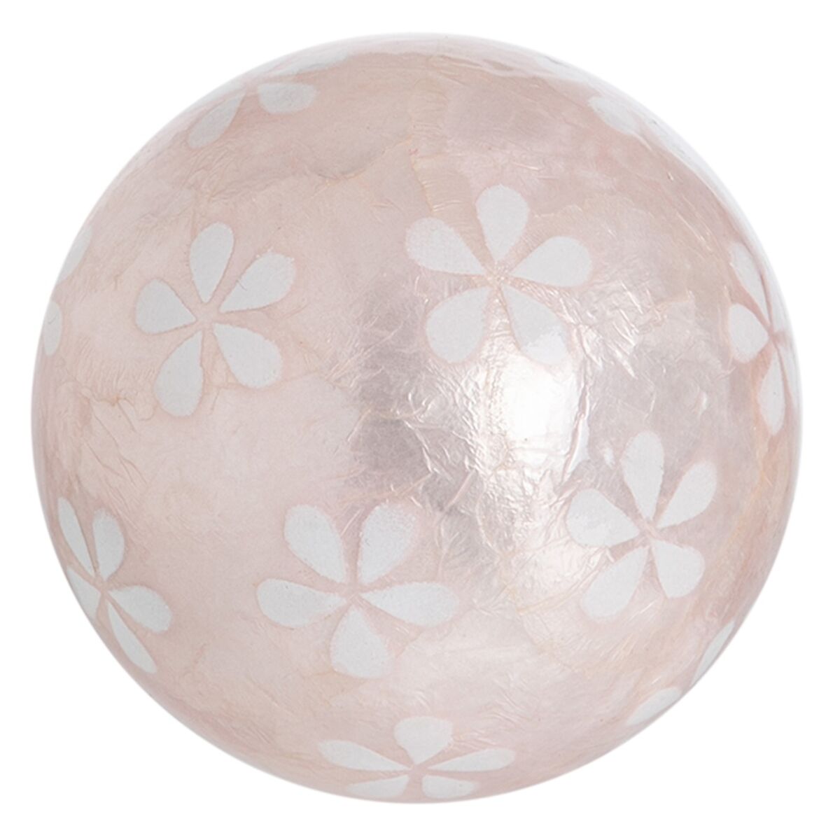 Bollar CAPIZ Dekoration Rosa 10 x 10 x 10 cm (8 antal) - 4