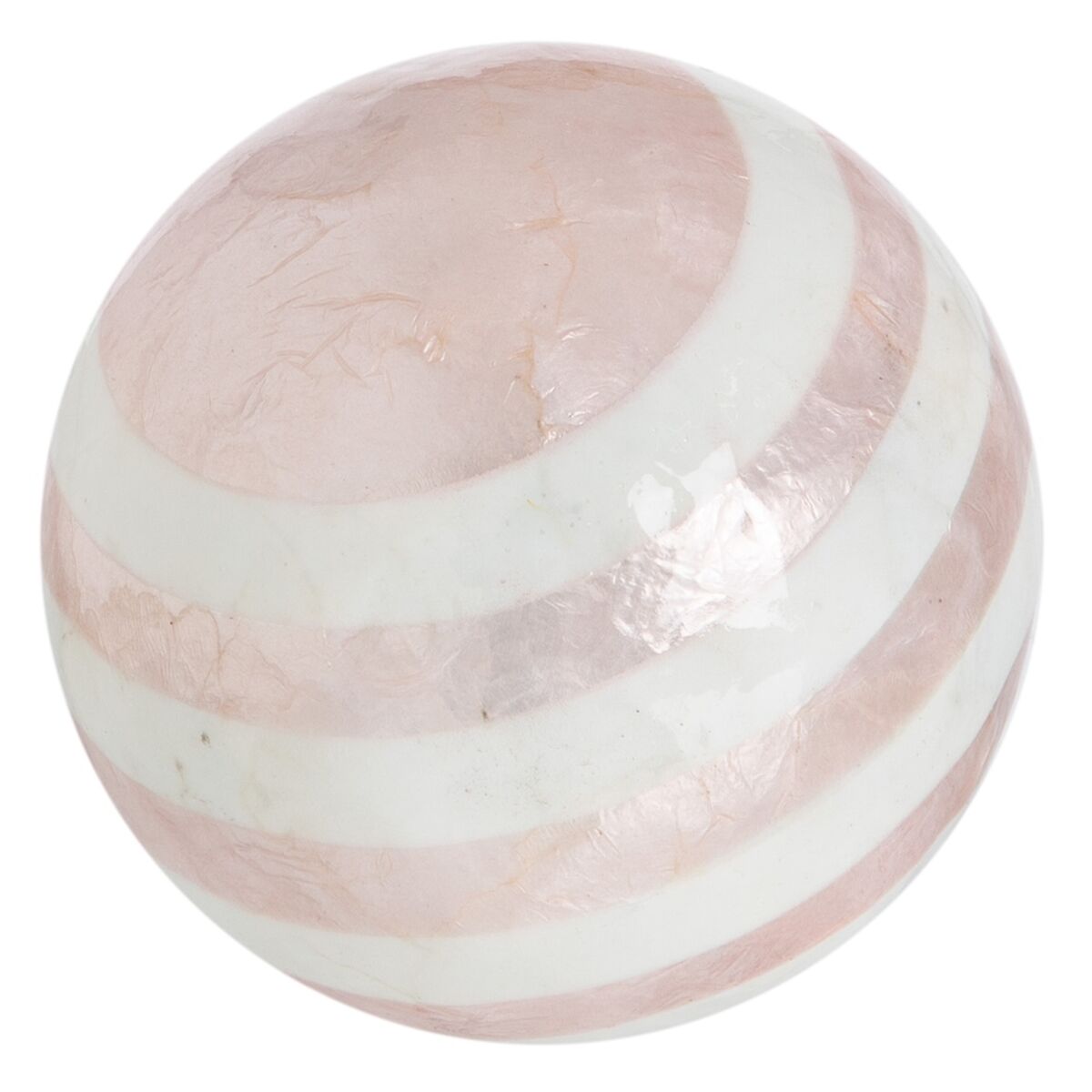 Bollar CAPIZ Dekoration Rosa 10 x 10 x 10 cm (8 antal) - 5