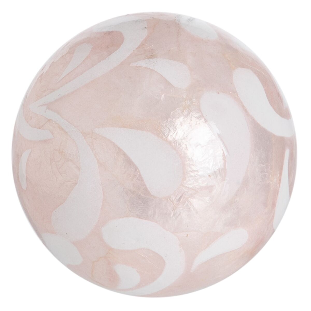 Bollar CAPIZ Dekoration Rosa 10 x 10 x 10 cm (8 antal) - 7