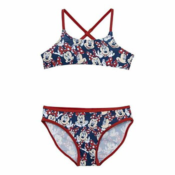 Bikinitrosa För Flickor Minnie Mouse Röd
