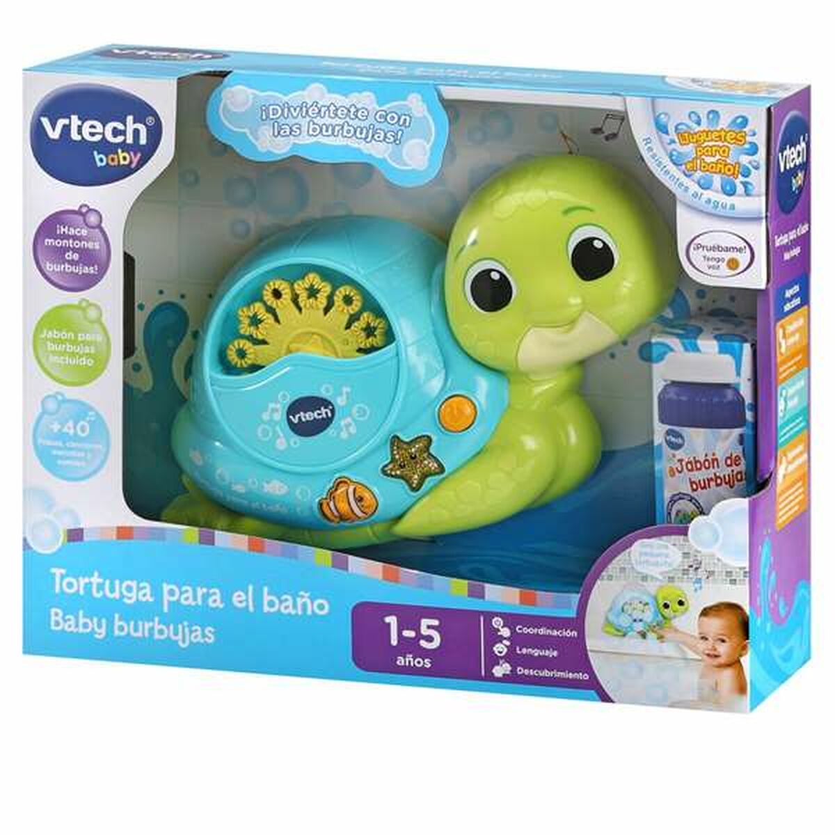 Bebisdocka Vtech 13,5 x 21,6 x 8,3 cm