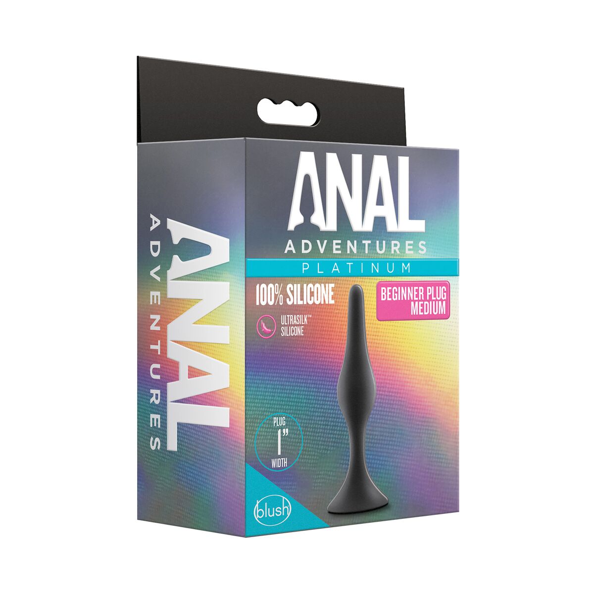 Analplugg Blush Adventures Svart (8,9 cm) - 5