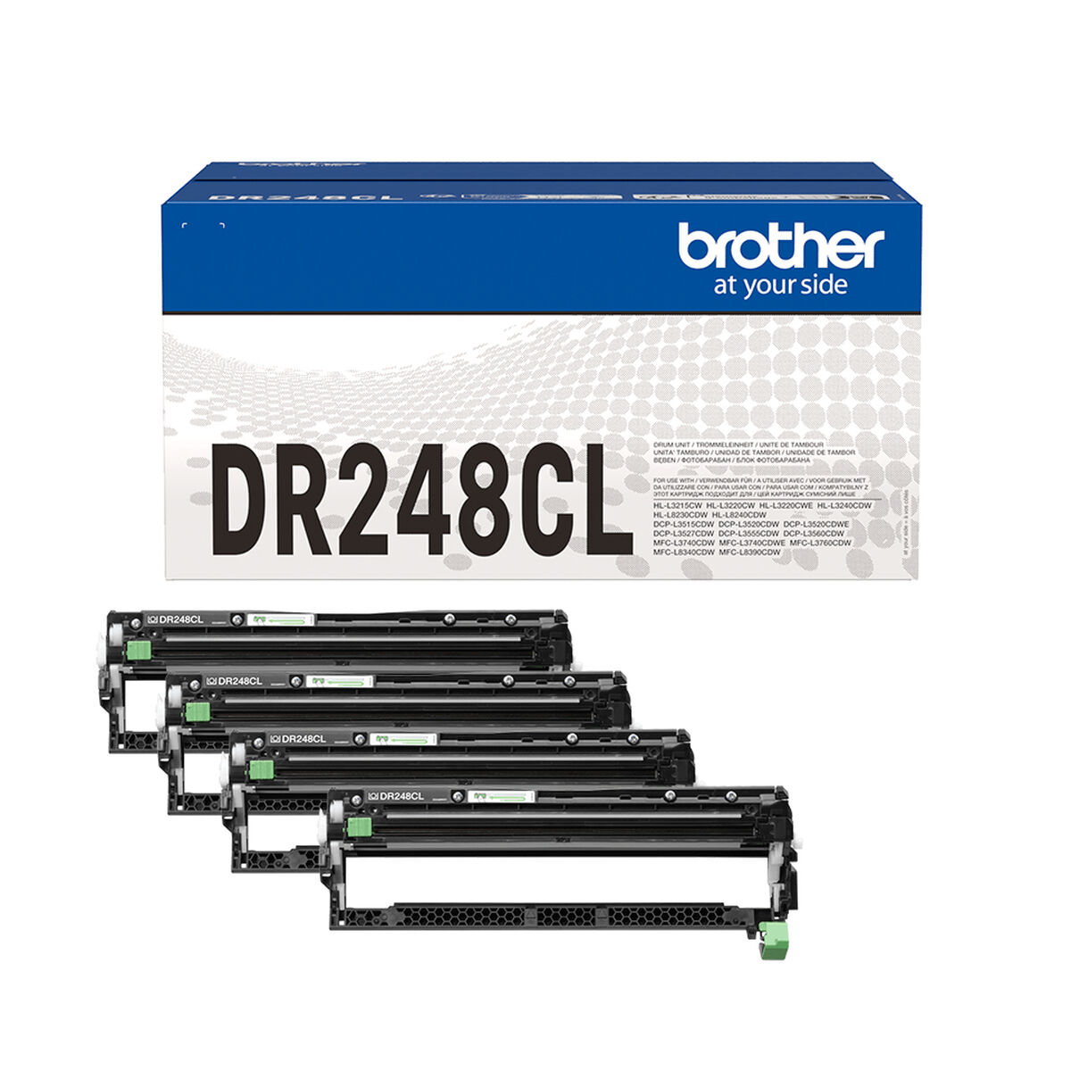 Skrivartrumma Brother DR248CL Svart/Cyan/Magenta/Gul - 3