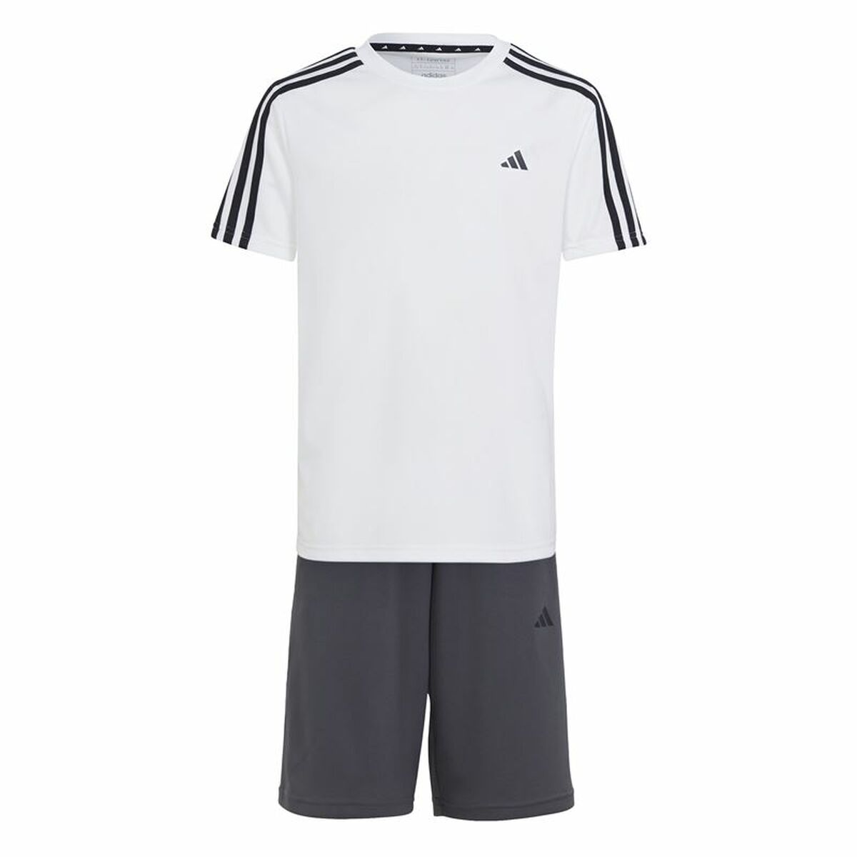 Träningskläder, Barn Adidas Essentials Vit Svart - 2
