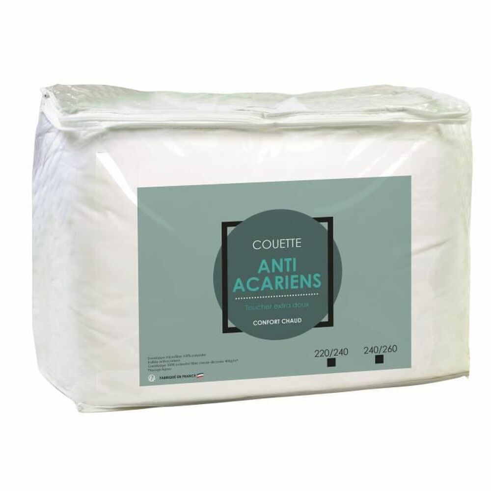 Täcke Vit Malsäker 400 g /m² 220 x 240 cm