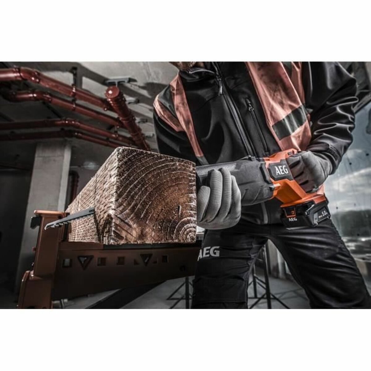 Självsågande såg AEG Powertools BUS18BL2-0 18 V - 9