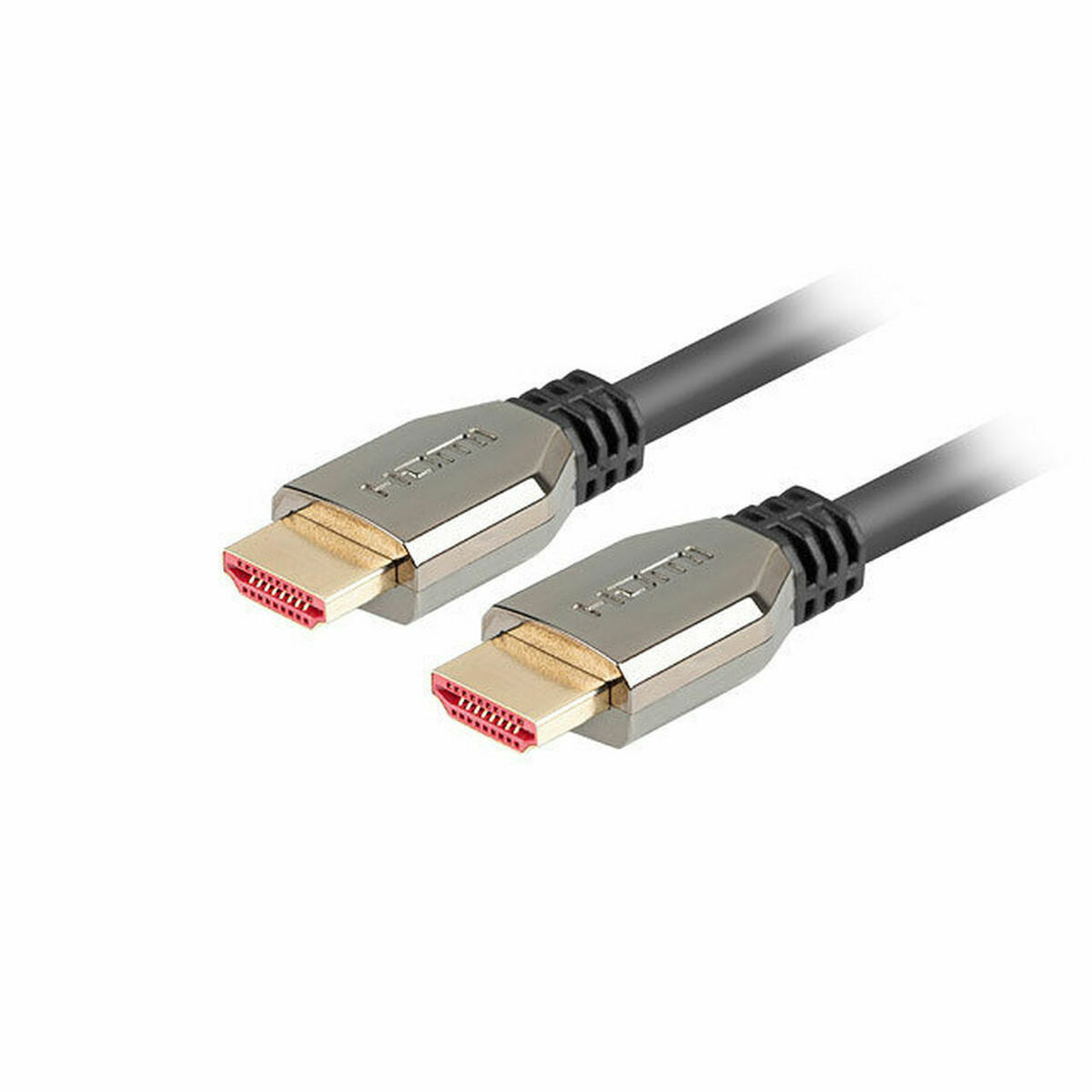 Kabel HDMI Lanberg CA-HDMI-30CU-0018-BK Svart 1,8 m