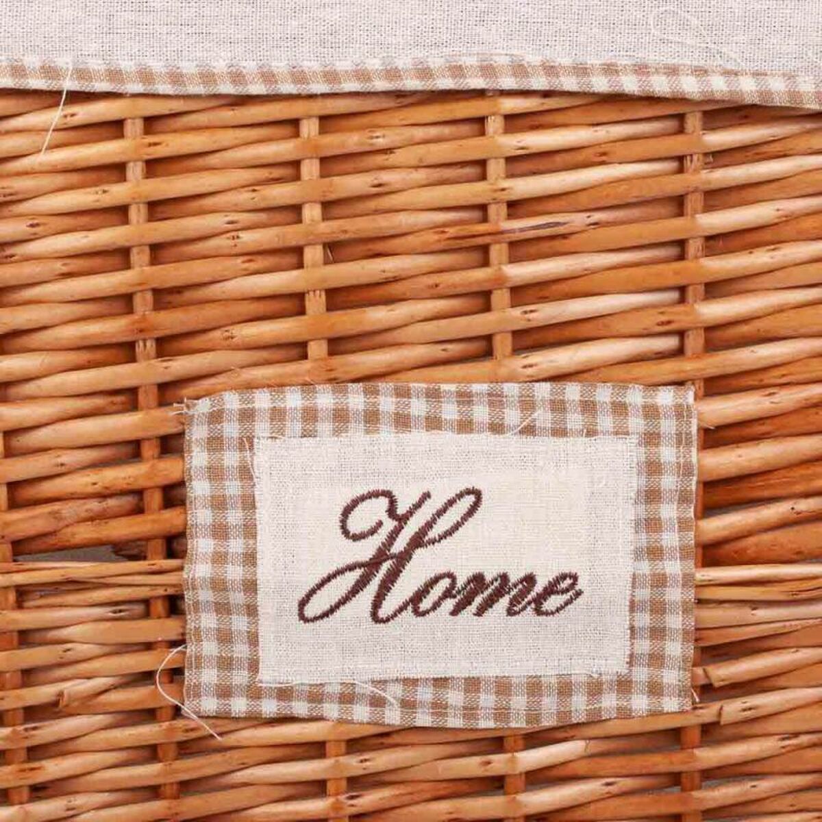 Korgset Alexandra House Living Naturell vide Pilträ 35 x 63 x 53 cm 47 x 35 x 19 cm 41 x 30 x 16 cm 3 Delar - 5