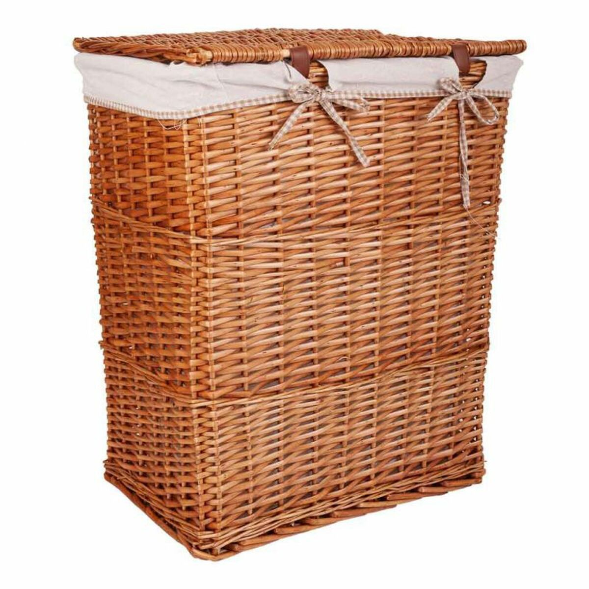 Korgset Alexandra House Living Naturell vide Pilträ 35 x 63 x 53 cm 47 x 35 x 19 cm 41 x 30 x 16 cm 3 Delar - 7