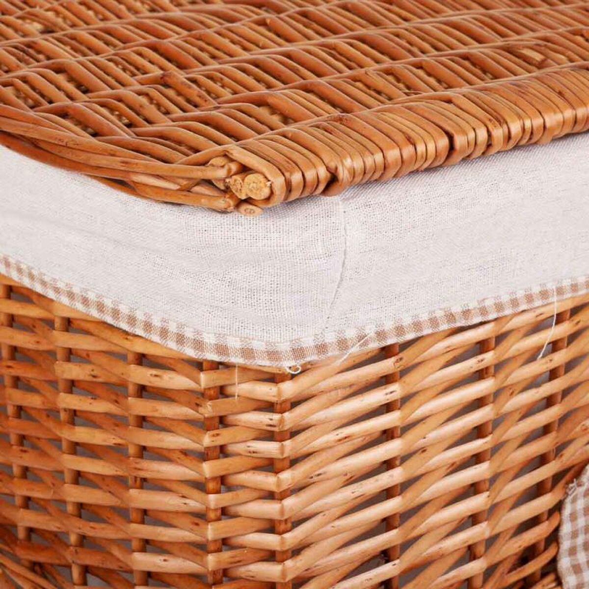 Korgset Alexandra House Living Naturell vide Pilträ 35 x 63 x 53 cm 47 x 35 x 19 cm 41 x 30 x 16 cm 3 Delar - 6