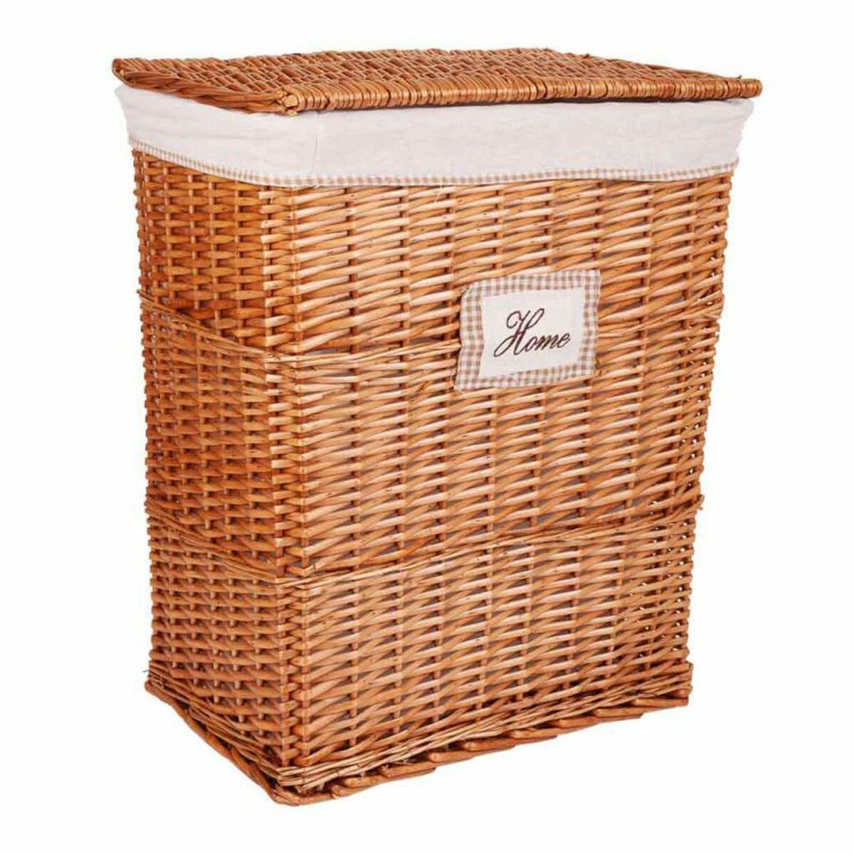 Korgset Alexandra House Living Naturell vide Pilträ 35 x 63 x 53 cm 47 x 35 x 19 cm 41 x 30 x 16 cm 3 Delar - 4