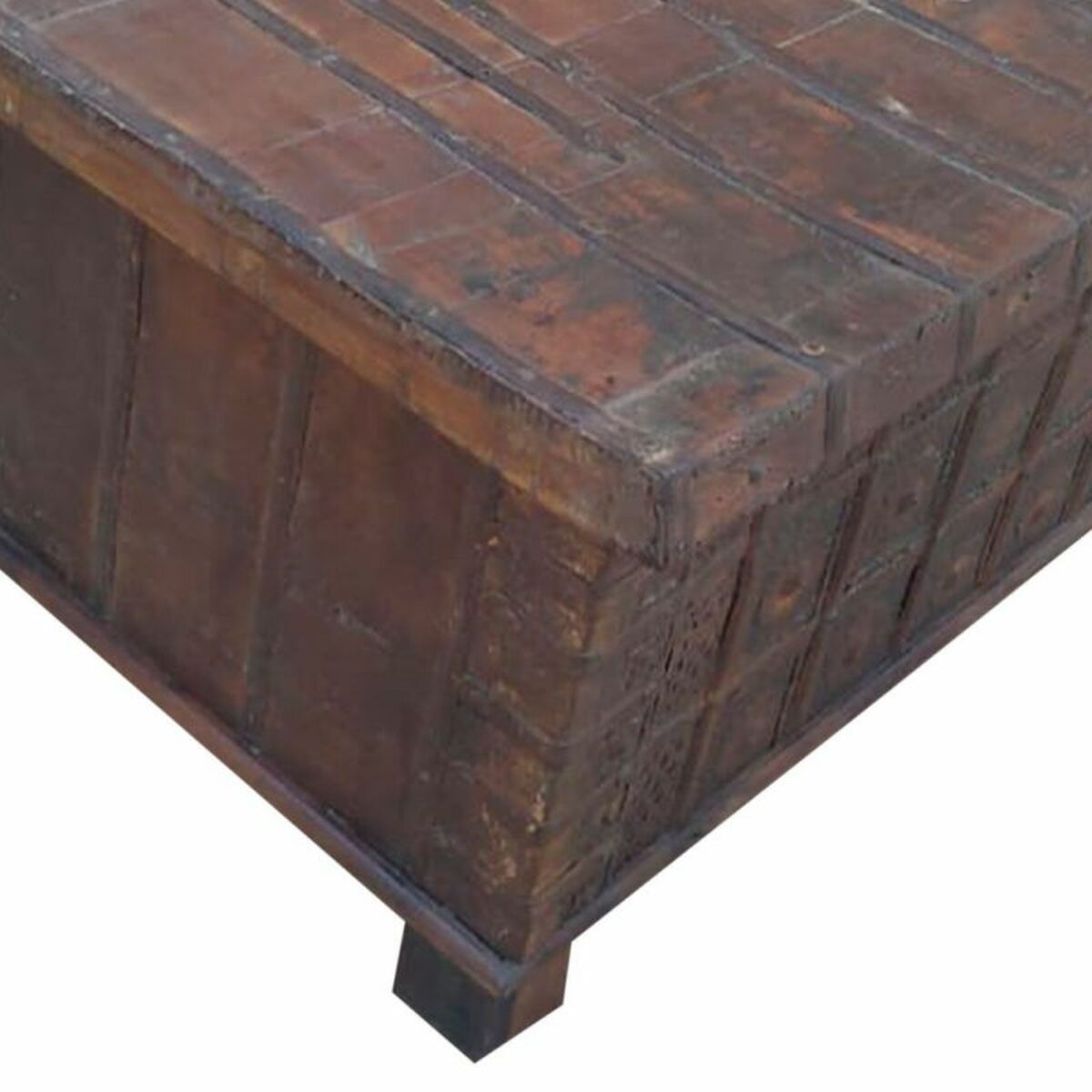 Koffert Alexandra House Living Återvunnet Trä 69 x 46 x 118 cm - 7